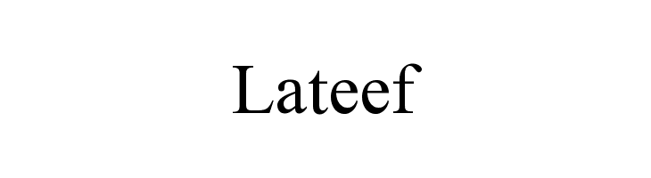 Lateef