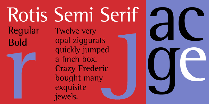 Rotis Semi Sans