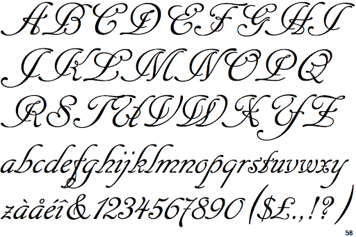 Cancellaresca Script