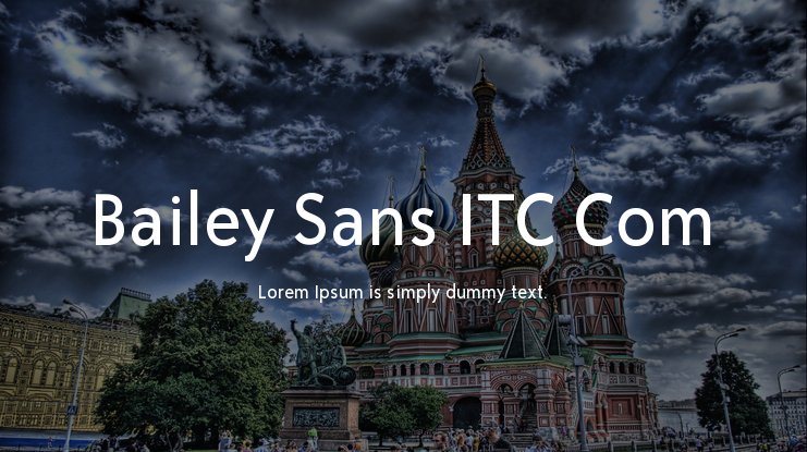 Bailey Sans ITC