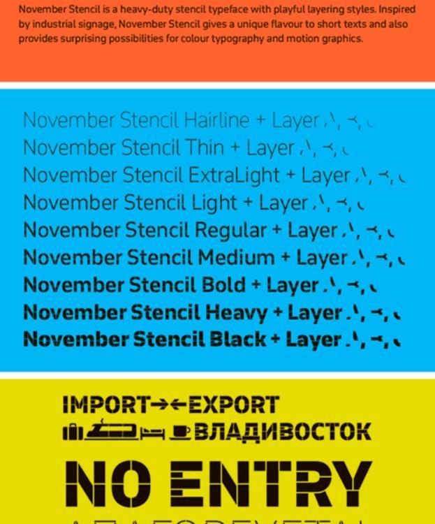 November Stencil Pro