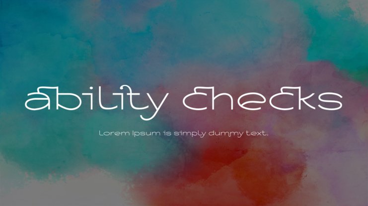 Ability Checks
