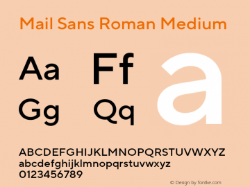 Mail Sans