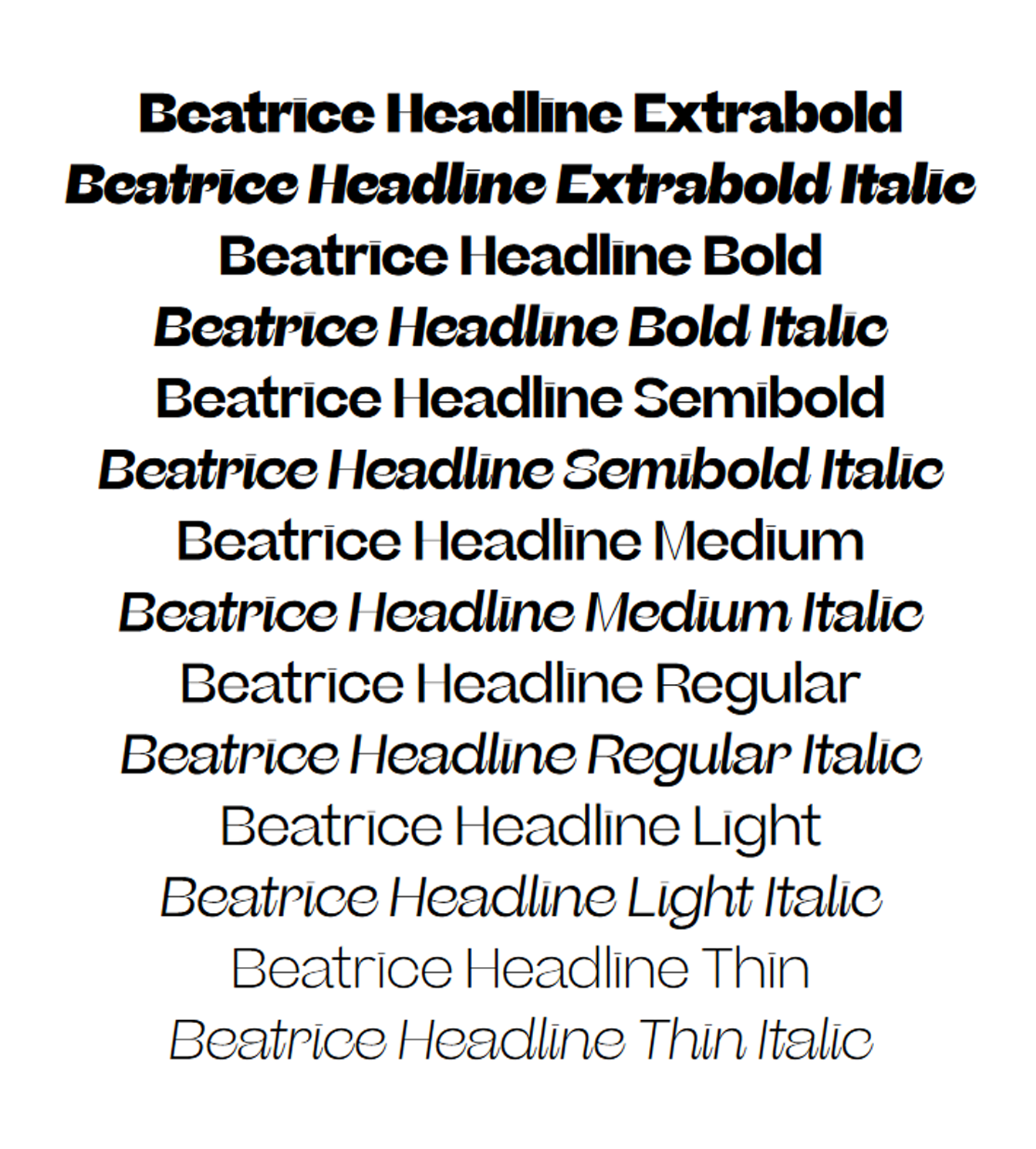 Beatrice Headline