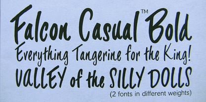 Falcon Brushscript