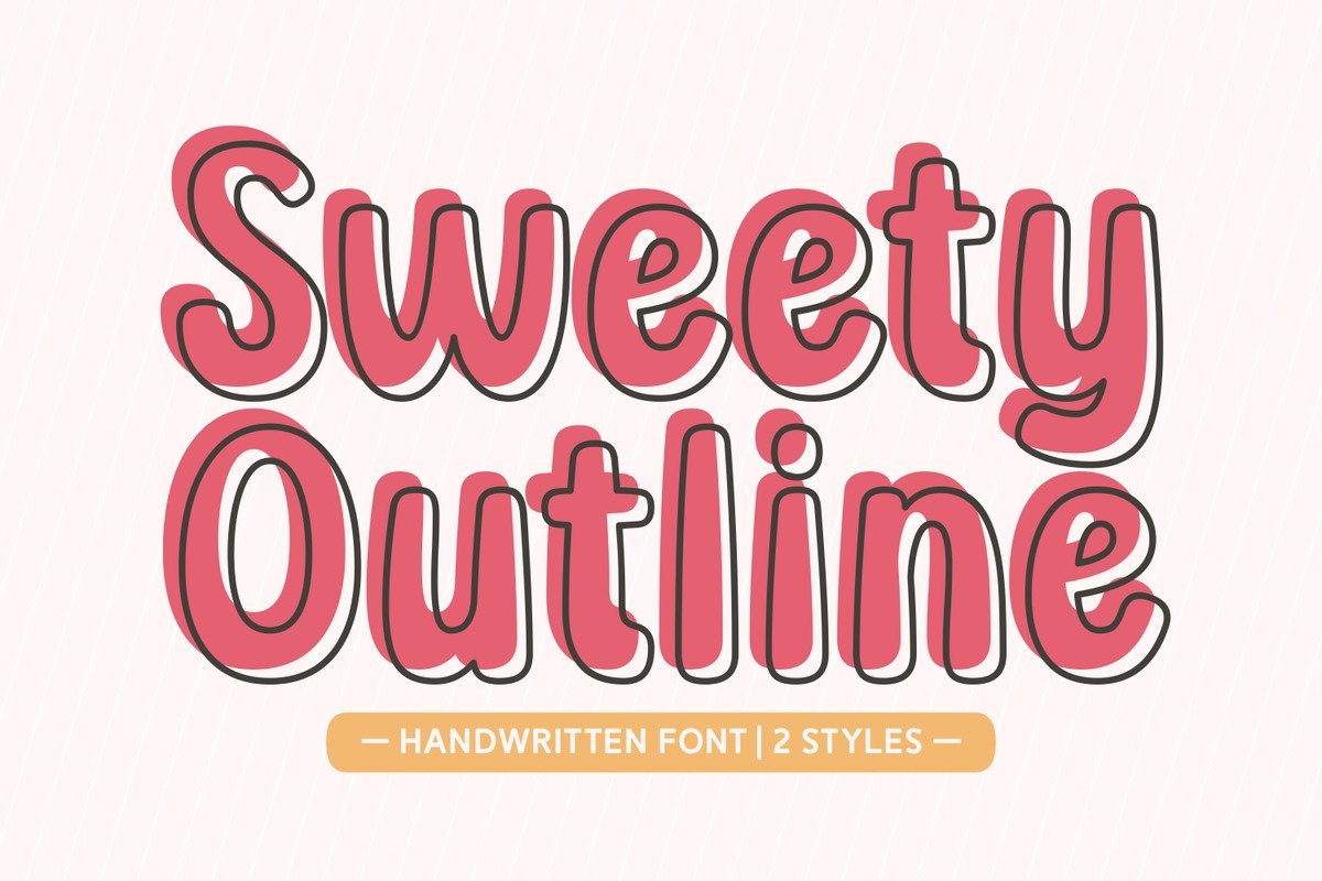 Sweety Outline
