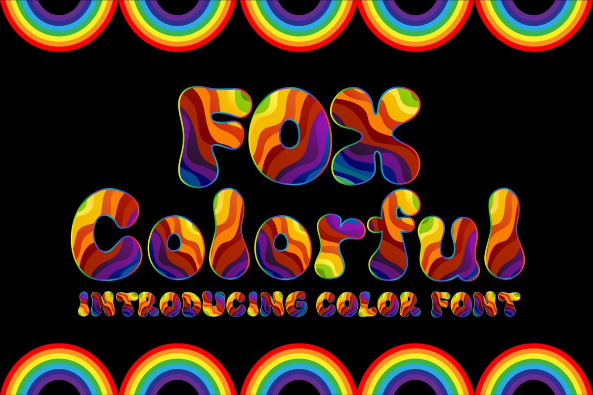 Fox Colorful